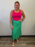 Floral Midi Skirt