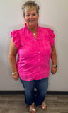 Floral Imprint Top