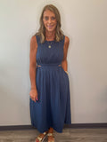 Cut Out Waist Dress