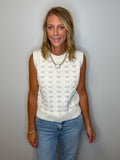 Diamond Knit top