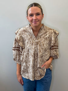 Fall Frills Top