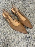 Corkys Kit N Caboodle Tobacco Faux Suede