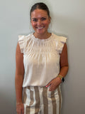 Frilled Solid Top
