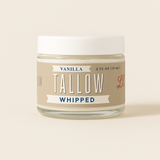 Vanilla Whipped Tallow Moisturizer – 120,000+ Sold | Premium Beef Tallow Skincare | Lady May Tallow