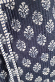 Nantucket Blooms Navy Tote Bag