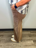 High Waist Wide Ankle Pant