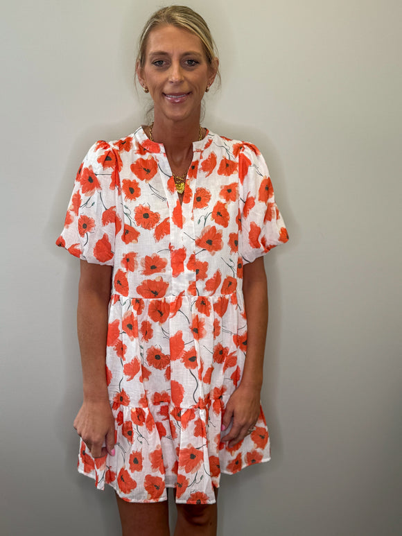Poppy Picking Dress