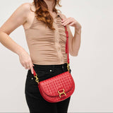 Alise Woven Crossbody Bag