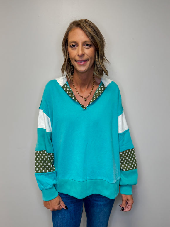 Aqua Jade Hoodie
