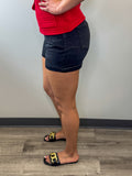 High Rise Super Soft Black SHorts