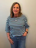 Boxy Stripe Top