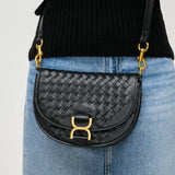 Alise Woven Crossbody Bag