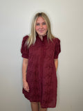 3D Fall Floral Dress