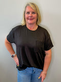 Curvy Ribbed Tee