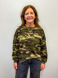 Camo Print Sweatshirt