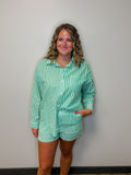 Striped Oversized Set
