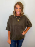 Button Detail Sweater