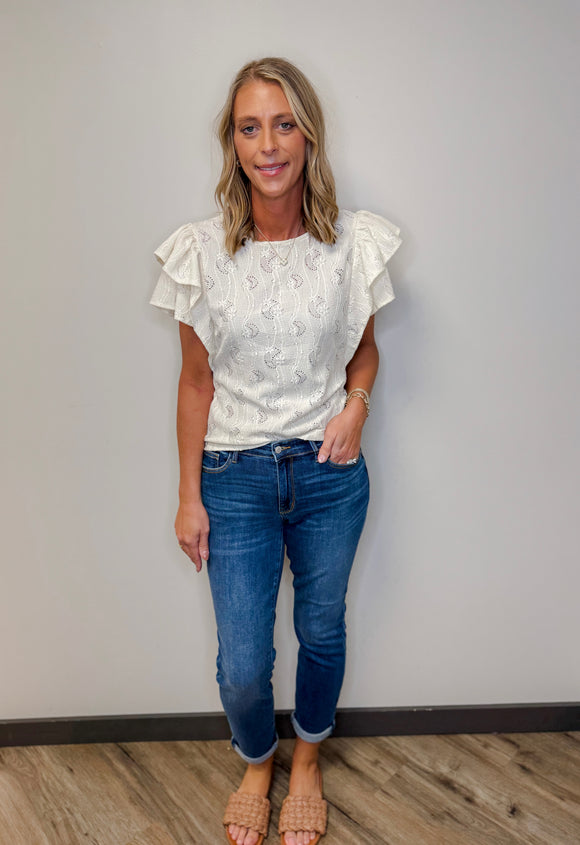 Vintage Wash Boyfriend Jean
