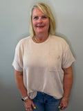 Curvy Ribbed Tee
