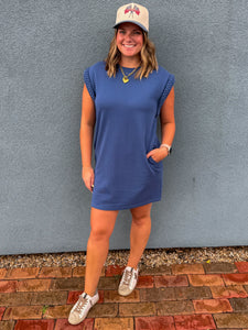 Braided Cap Sleeve Dress