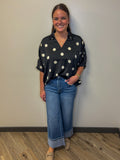 Cuffed Baggy Wide Jean
