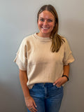 Knit Half Sleeve Top