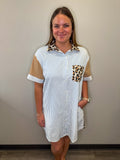 Mix Print Dress
