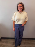 Stretchy Front Pocket Pant