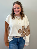 Floral Patchwork Sweatshirt