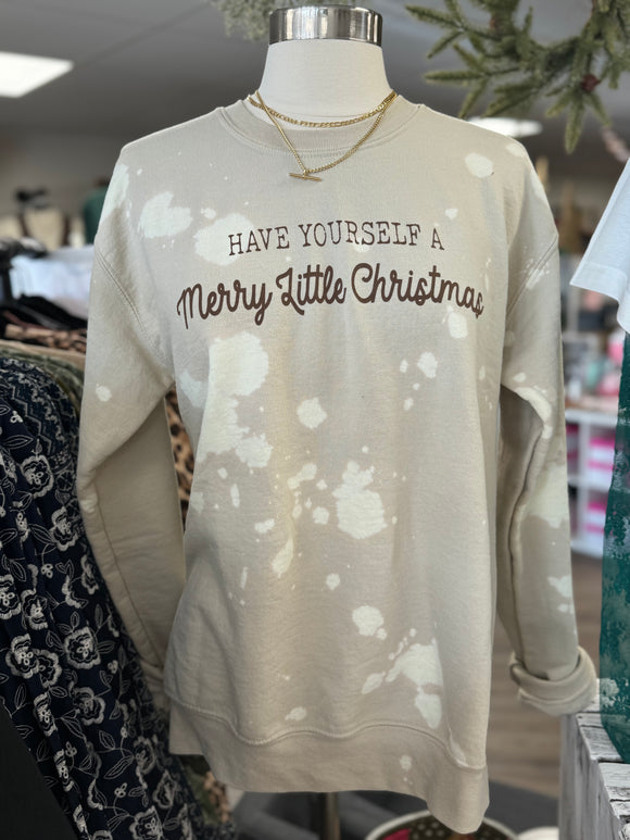 Bleached Have Yourself A Merry Little Christmas Sweatshirt