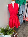 Scalloped Neckline Dress