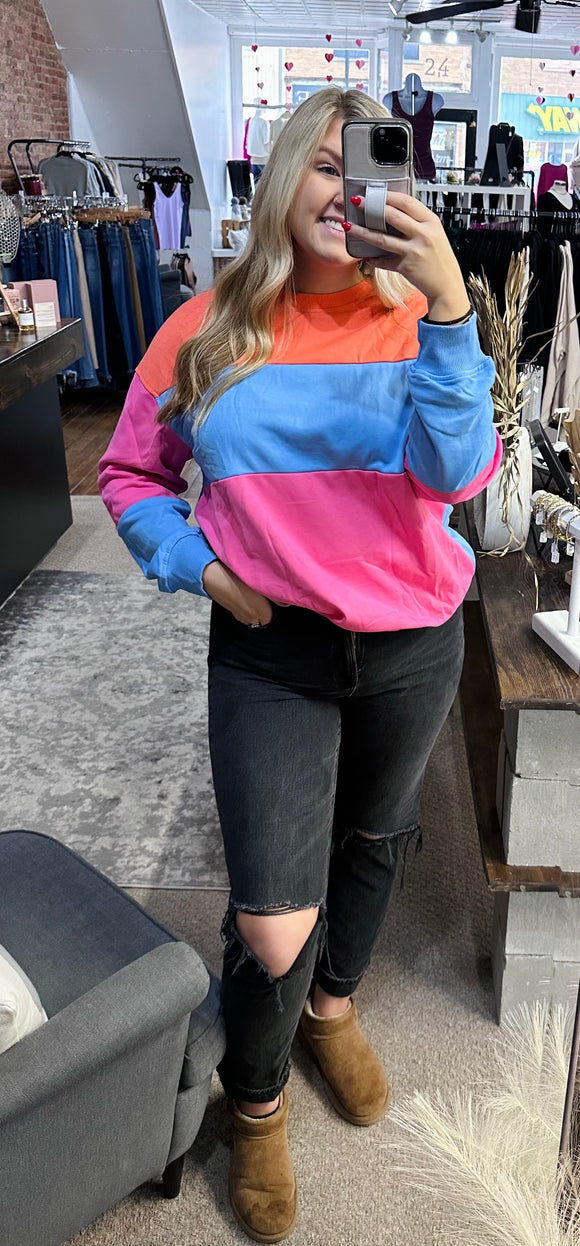 Colorblock Sweatshirt