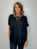 Solid Dolman Sleeve Top