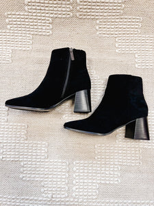 Corkys Black Suede Felcia Boot