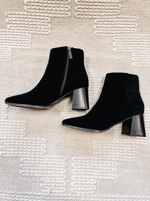 Corkys Black Suede Felcia Boot