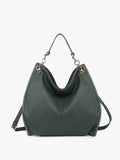 Carly Studded Women's Hobo/Crossbody Shoulder Bag