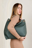 Carly Studded Women's Hobo/Crossbody Shoulder Bag
