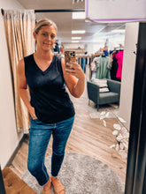 Load image into Gallery viewer, Sleeveless Rib Tank