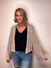 Load image into Gallery viewer, Your Eyelet Knit Cardi