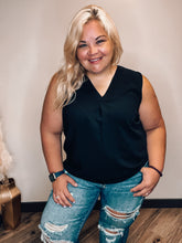 Load image into Gallery viewer, Gathered Back Sleeveless Top