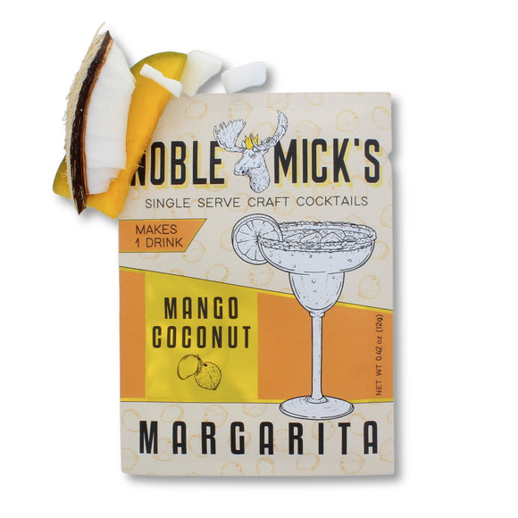 Mango Coconut Margarita Single Serve Craft Cocktail