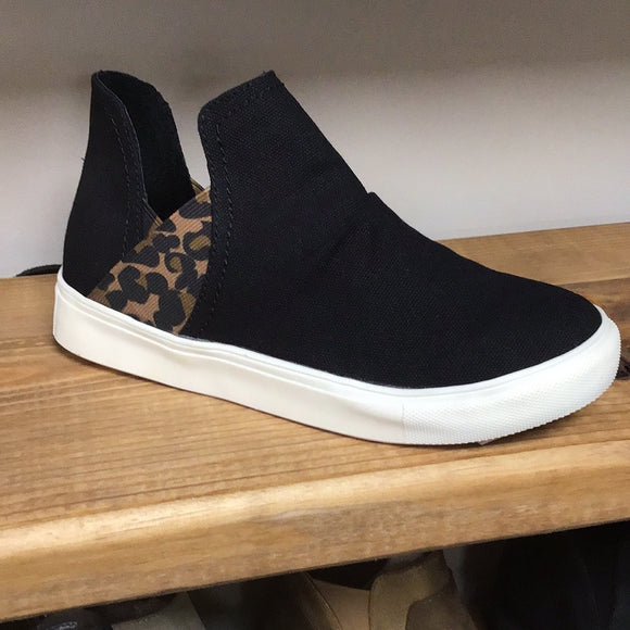Leopard Sneaker boot